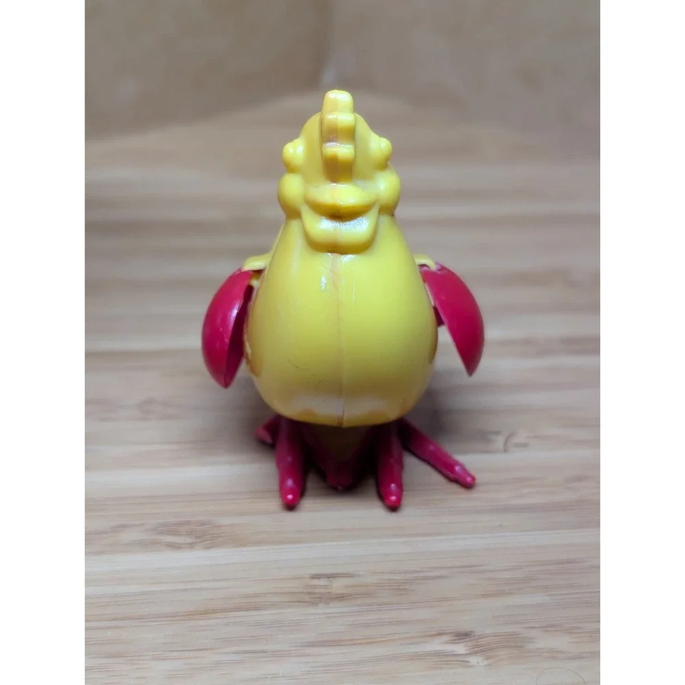 Vintage Marbe Egg Laying Yellow Chicken White Goose Toys - Playtime Productions